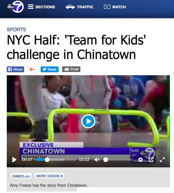 NYC Half News Clip 2